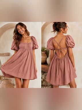 free people wonderland mini dress Free People Wonderland Mini Dress - $30
